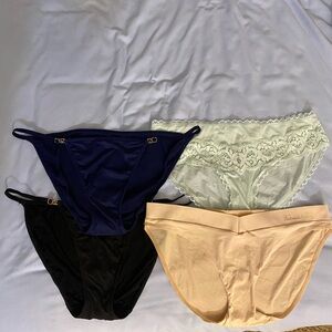 Victoria's Secret bikini panties panty bundle medium